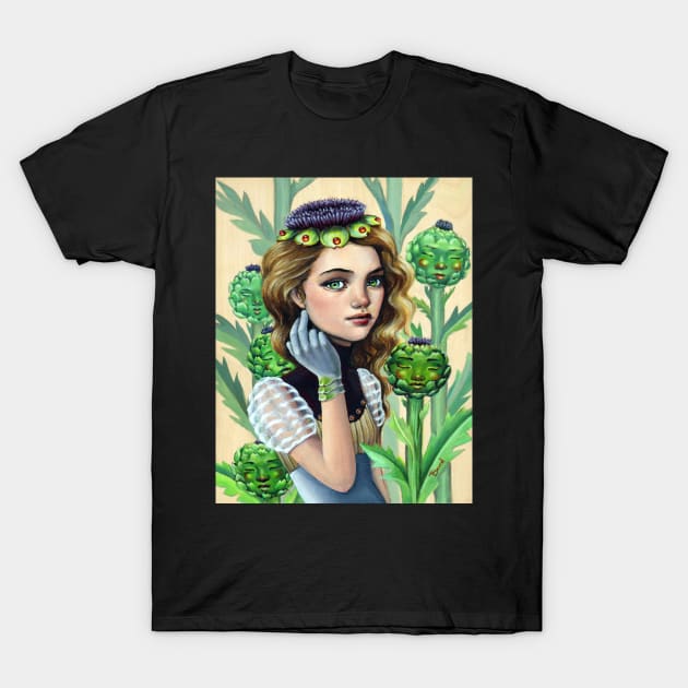 Artichoke's Heart T-Shirt by TanyaBondArt